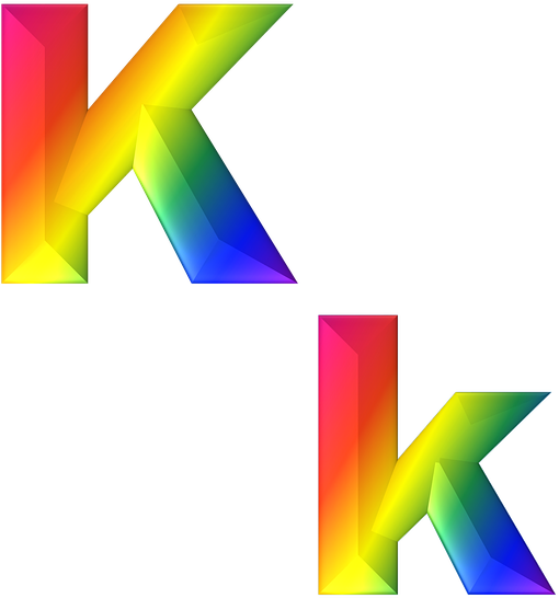 Letter, K, 3d, Abc, Alphabet - Alphabet K Images Hd (543x720)