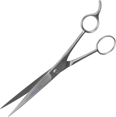 Hair Cutting Scissors Png - Barber Shop Scissors Png (398x400)
