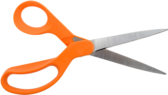 Scissors Transparent Png - Scissor Png (555x400)