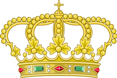 This Image Rendered As Png In Other Widths - Royal Crown Of Portugal (500x332)