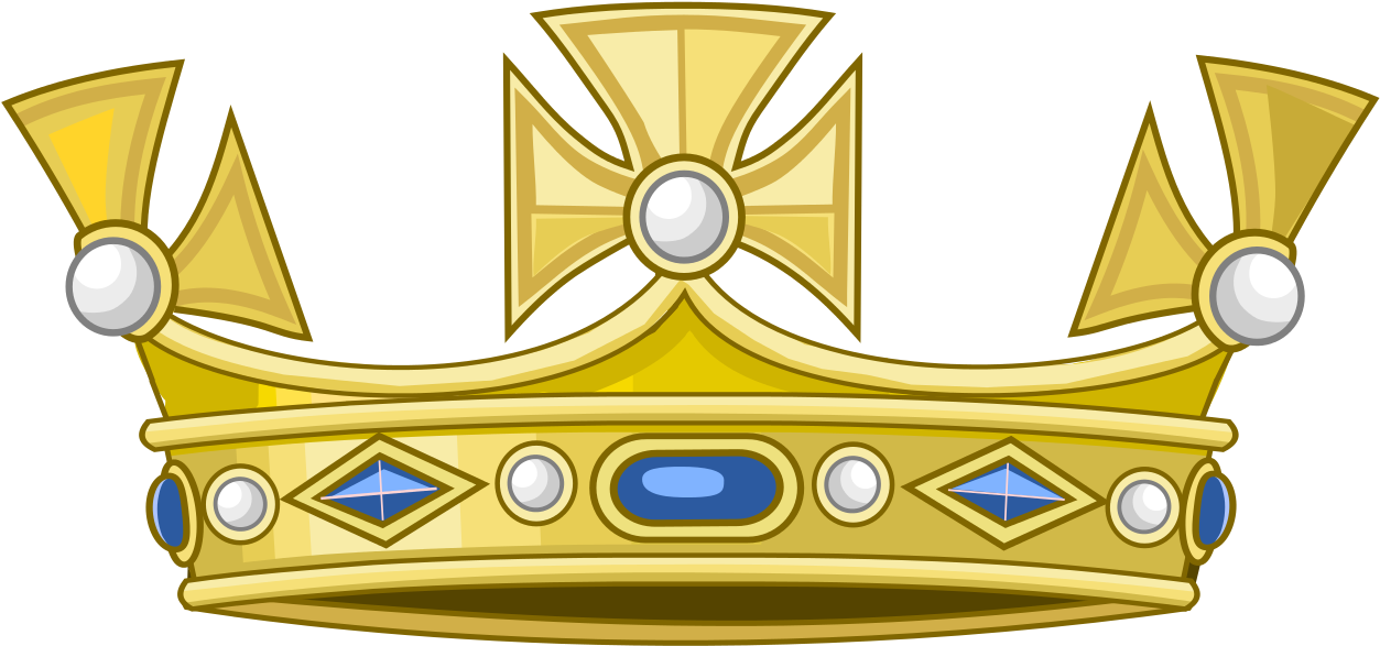 Heraldic Crown Of A Spanish King Of Arms - King Of Arms Crown (1280x601)