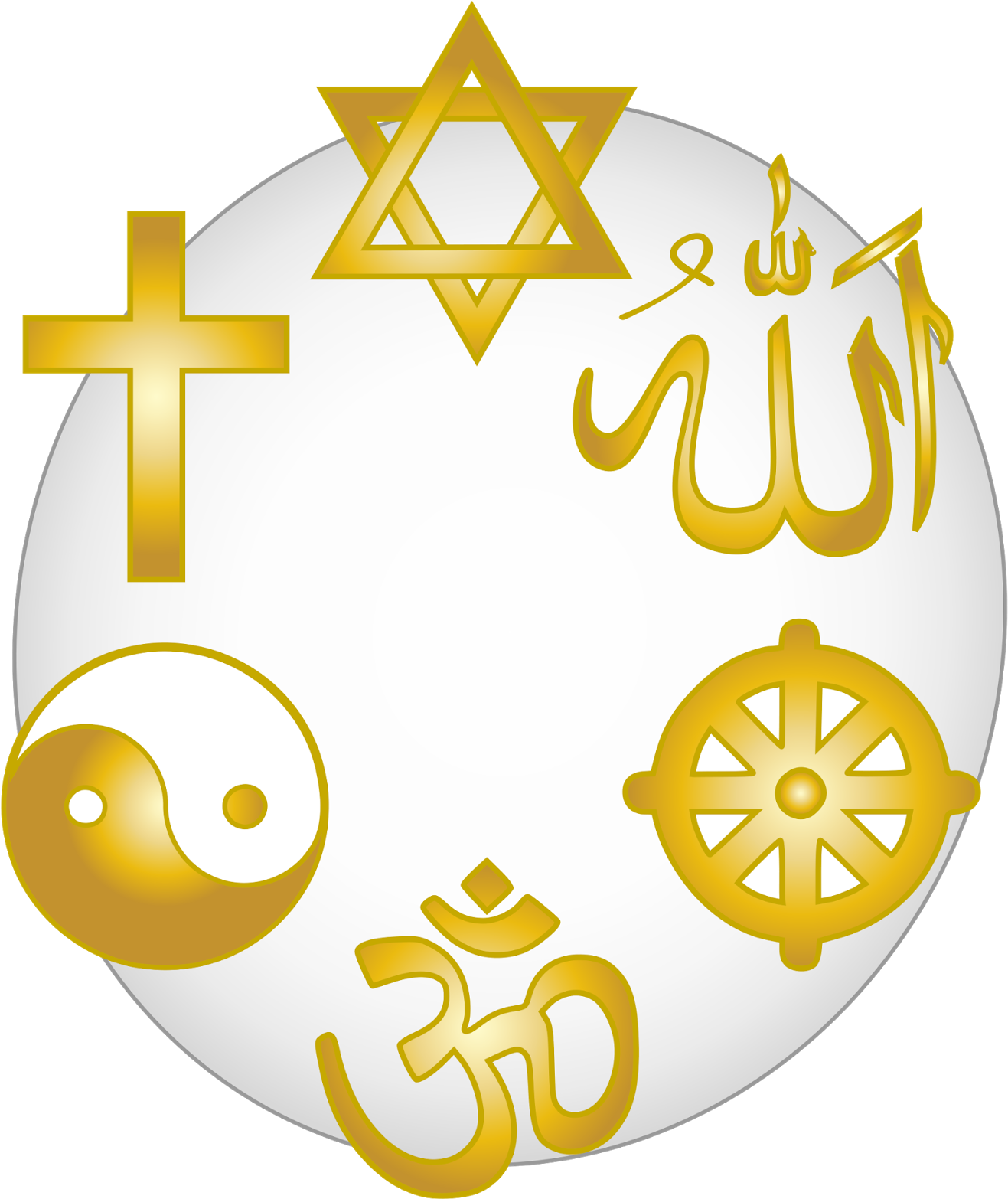 Religion Clip Art Picture Medium Size - World Religions Clipart (1397x1600)