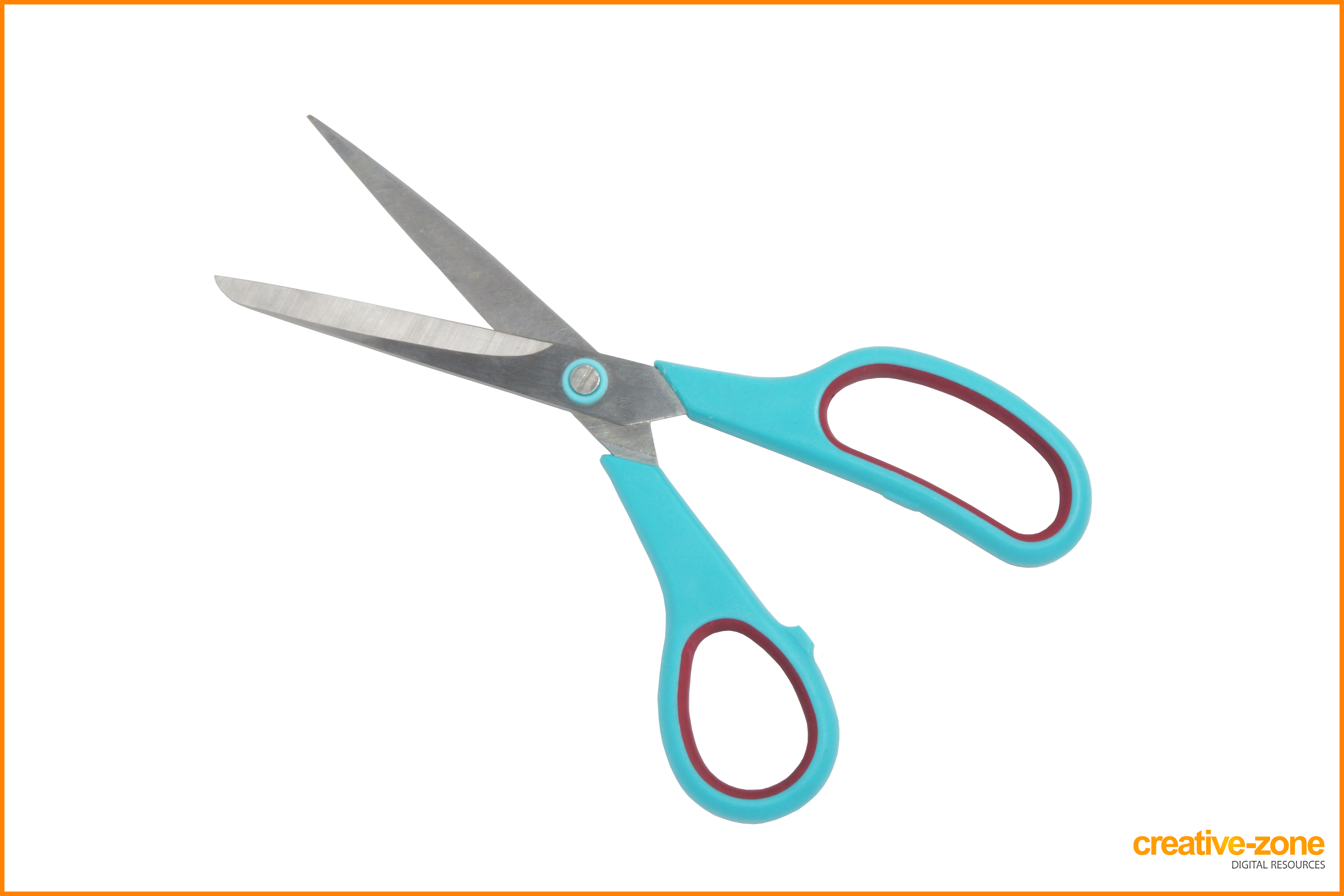 Light Blue Scissors Transparent - Scissors (6030x4020)
