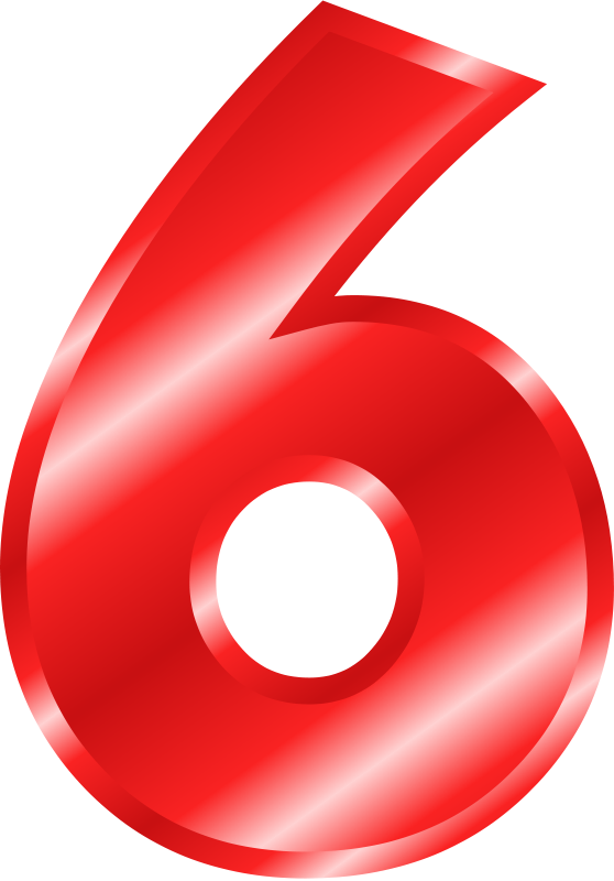 Effect Letters Alphabet Red Clip Art - 6 Png (558x800)