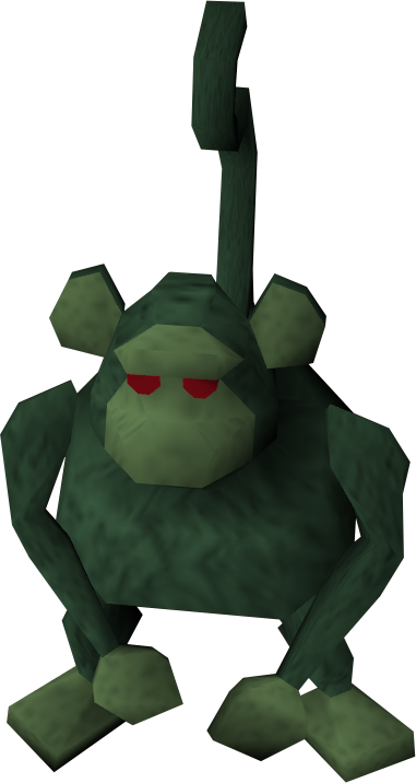 Monkey Zombie - Monkey Runescape (381x716)