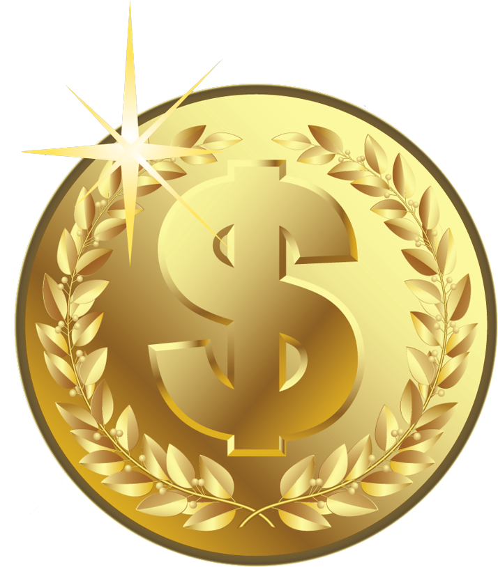 Coin Clipart Png - Coin Png Free (732x834)