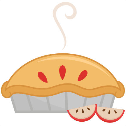 Whole Cherry Pie Clipart Download - Cute Apple Pie Clipart (432x432)