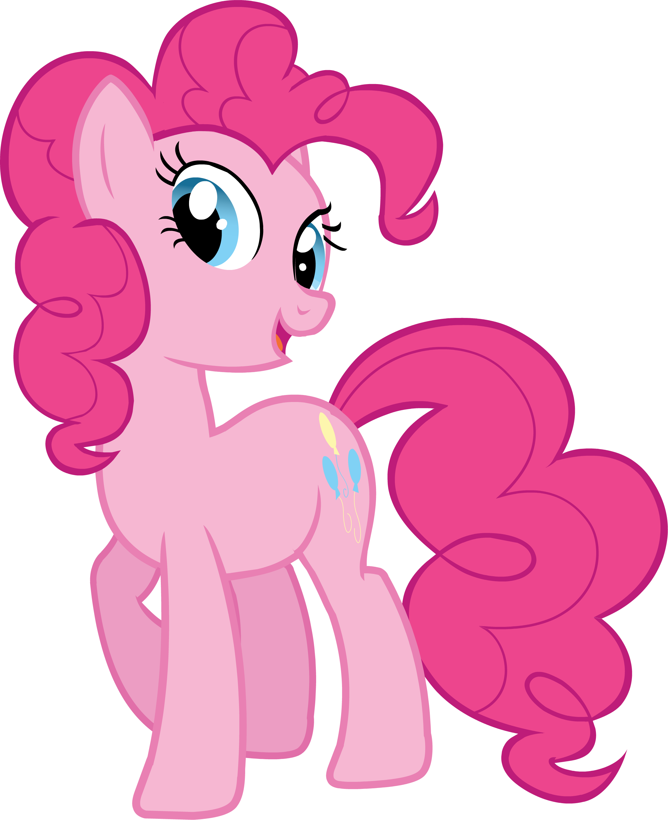 Pies Clipart Pink - My Little Pony Pinkie Pie (2297x2819)