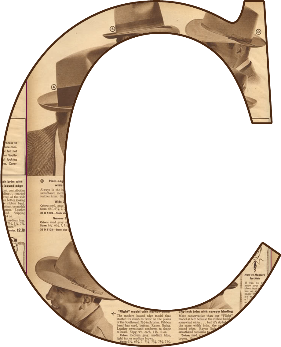 Letter C Png - Scrap Book Letter R (1200x1200)