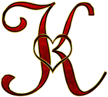 Alphabet Letter Initial Heart Background S - Imagens Da Letra K (389x340)