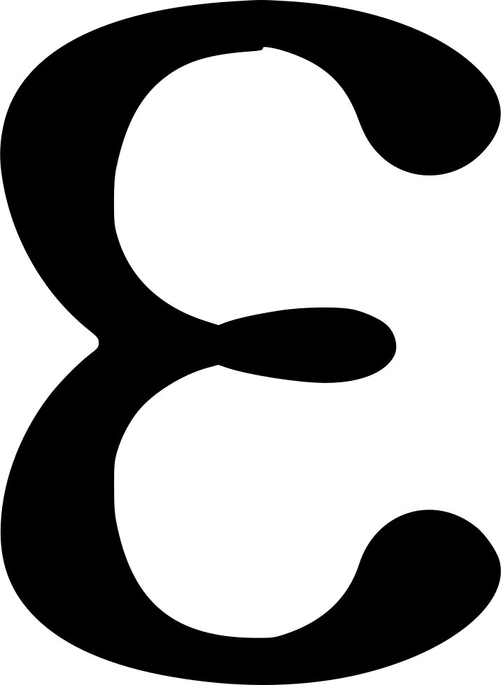 Epsilon Greek Alphabet Math Geometry Comments - Geometry (716x980)