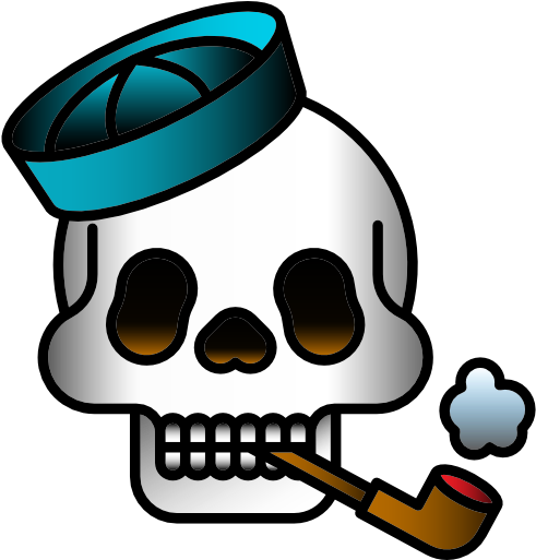 Scalable Vector Graphics Old School Icon - Skull Tattoo Old School (512x512)