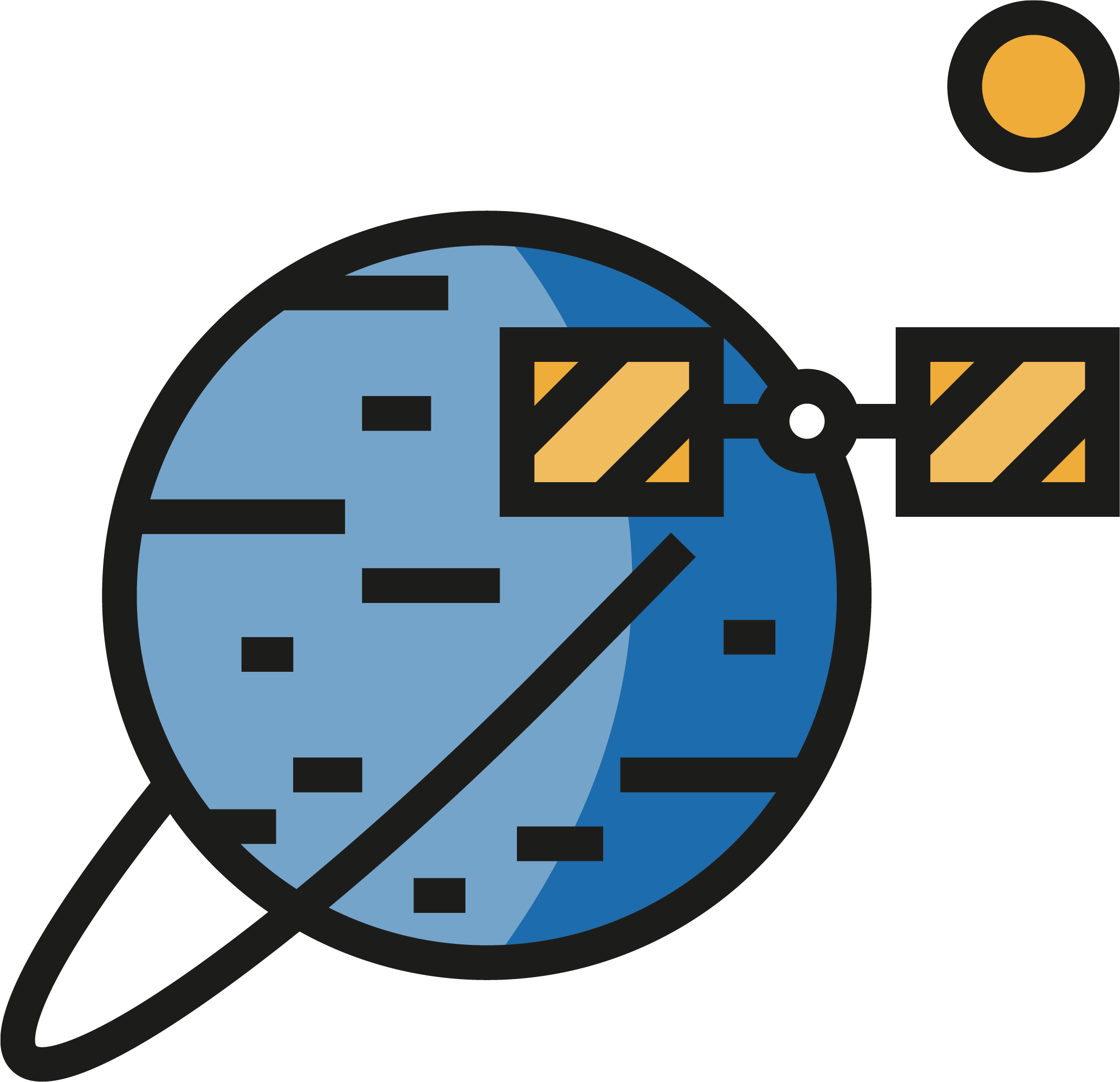 Satellite Scalable Vector Graphics Icon - Satellite Scalable Vector Graphics Icon (2132x2060)