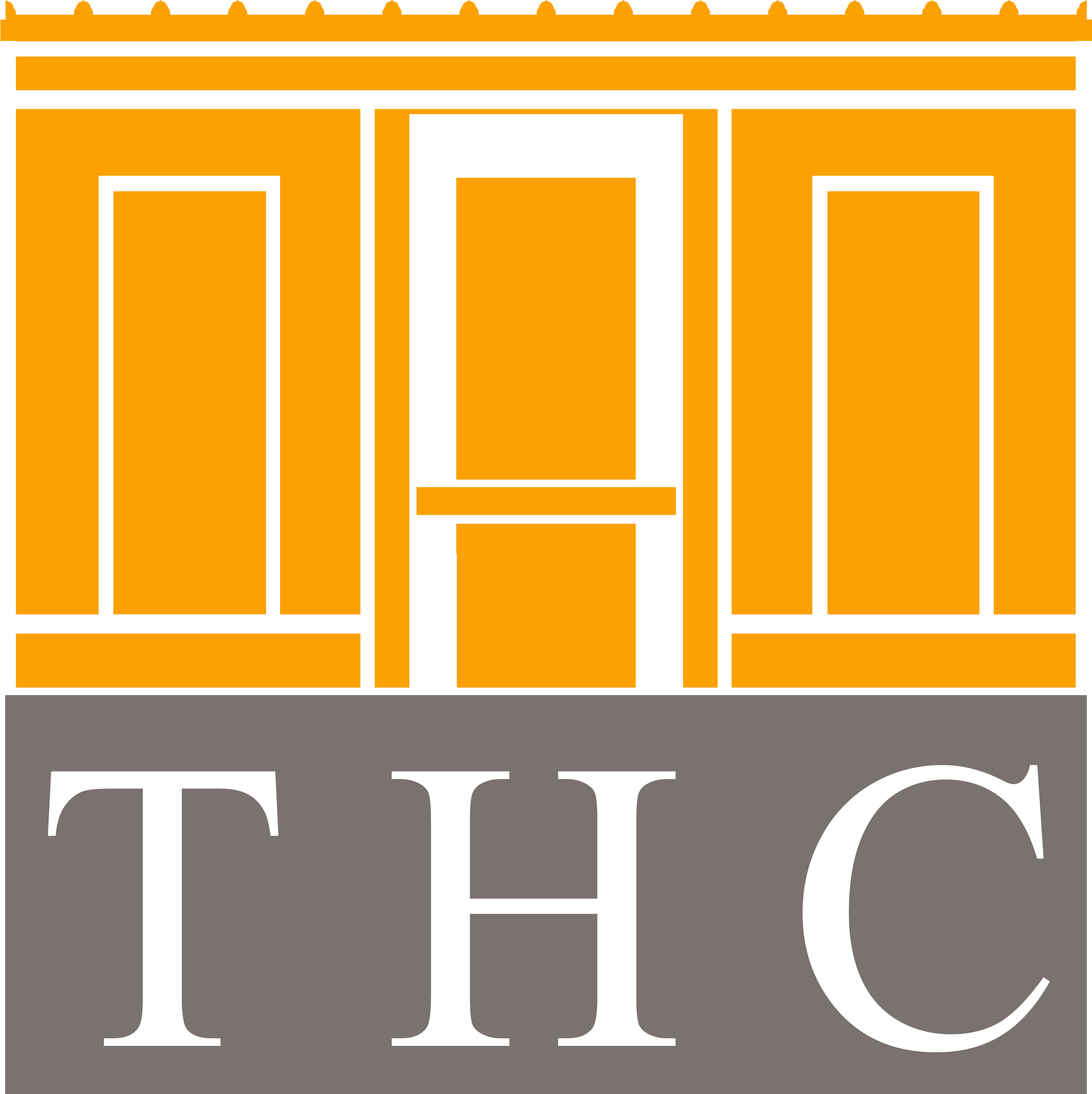 Temple Heritage Center Logo Stylized Initials 2014 - Bread8 Globals Die Cut Greek Alphabet Eta College University (3300x3300)