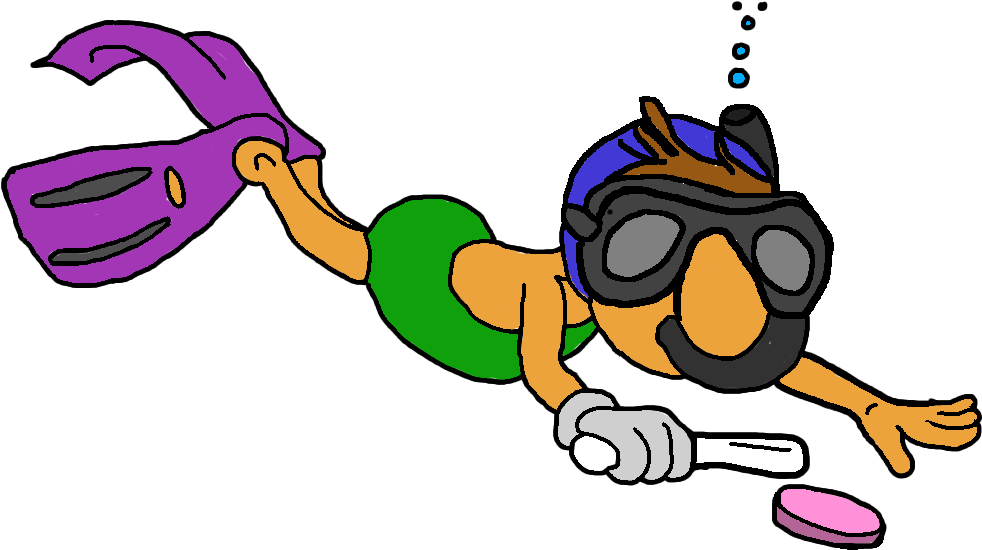 Underwater Hockey Clipart (996x566)