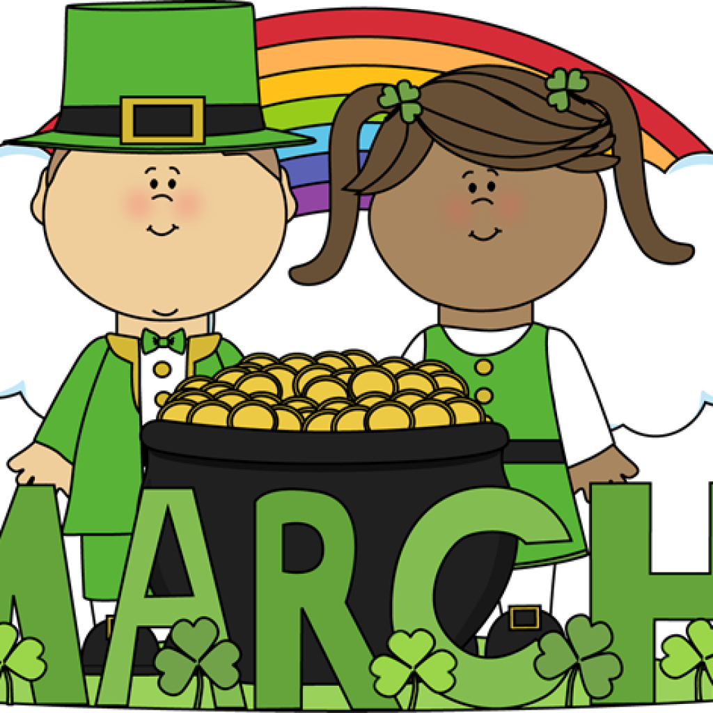 March Clipart March Clip Art March Images Month Of - March St Patrick's Day (1024x1024)