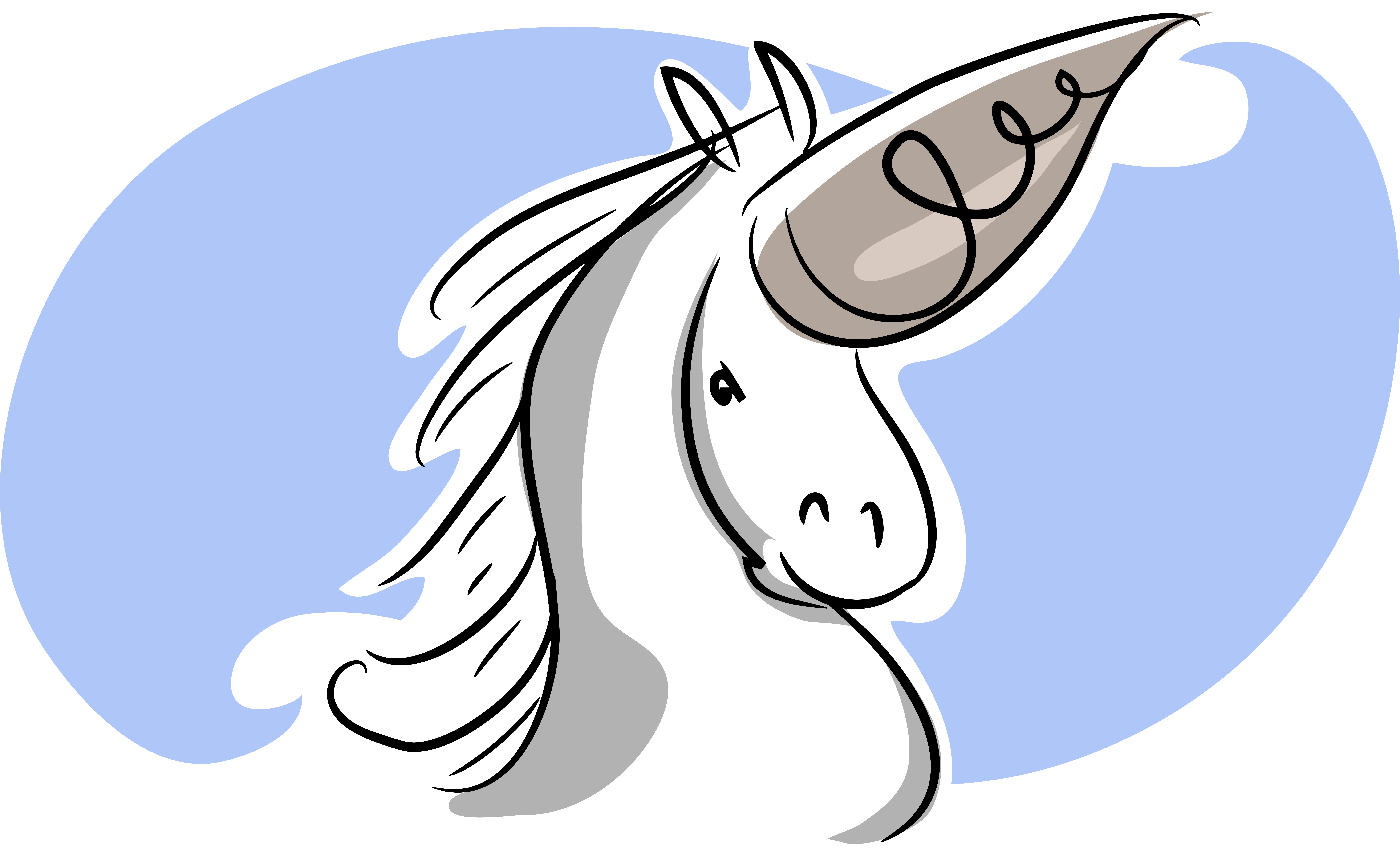 Unicorn Scalable Vector Graphics Euclidean Vector Clip - Vector Graphics (8745x5408)