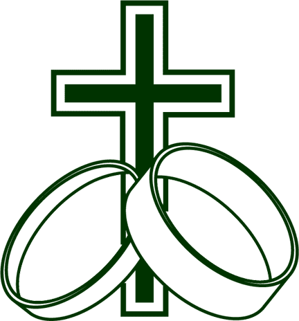 For The Celebration Of The Sacrament Of Marriage, Mandated - Symbol Of Holy Matrimony (432x464)