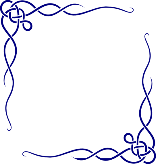 Funeral Program Clipart Clipart - Top Page Border Clipart (542x567)