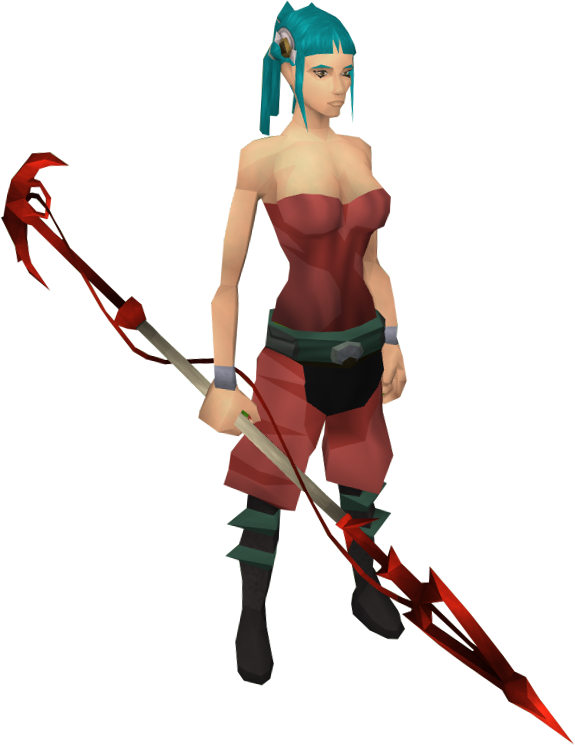 Monkey Business Runescape Fan Fiction Wiki Fandom - Dragon Spear Runescape (575x745)