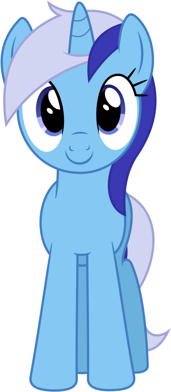 Minuette As Seen In 'leap Of Faith' By Bluemeganium - Mlp Minuette Front (592x1351)