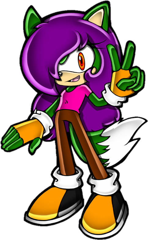 Faith The Hedgefox By Antidj-rc - Cartoon (493x798)