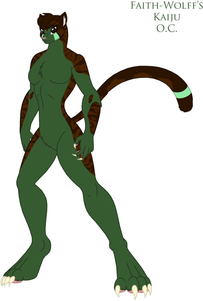 Faith Wolff's Kaiju Oc By Pyrus Leonidas - Kaiju Oc (747x1069)