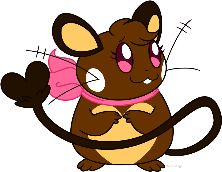 Hazelnut Dedenne Pokesona By Faith Wolff - Art (755x606)