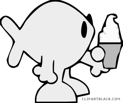 Christian Fish Animal Free Black White Clipart Images - Christian Fish Animal Free Black White Clipart Images (400x335)