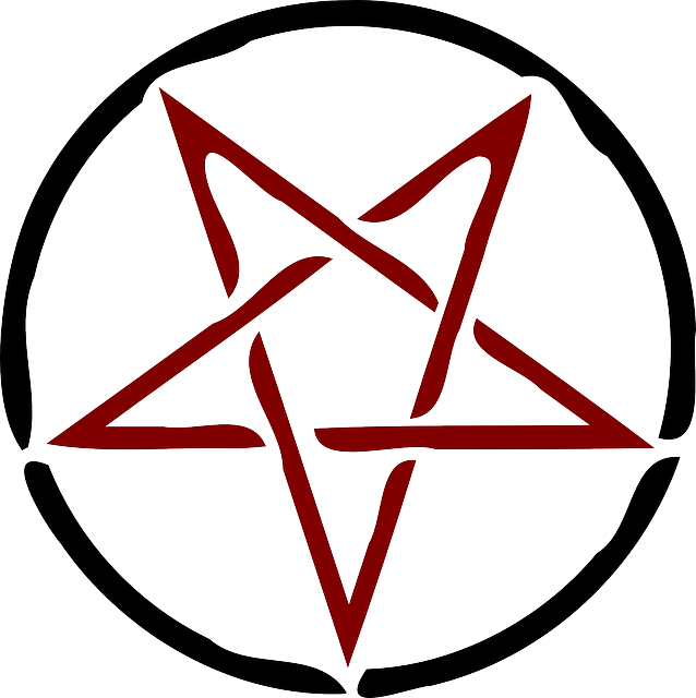 Pentagram, Star, Symbol, Religious, Adversary - Pentagram Clipart (638x640)