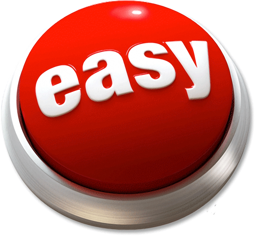 Staples Easy Button - Staples Easy Button (900x900)