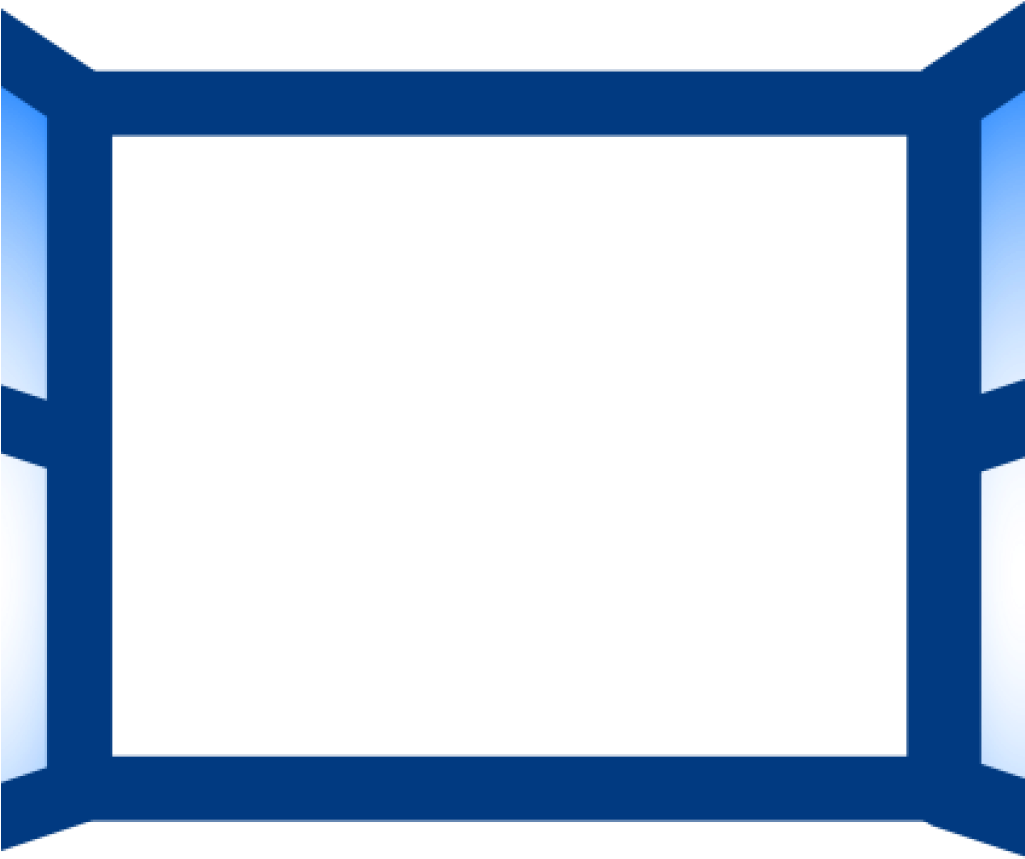 Clipart Window Blue Open Window Clip Art At Clker Vector - Clip Art (1024x1024)