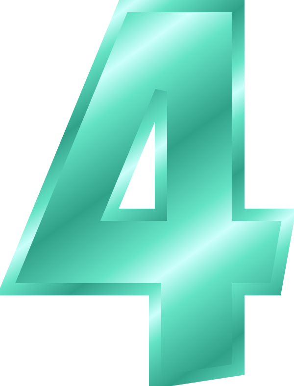 Number 4 Free Png Images Download - Number 4 (600x788)