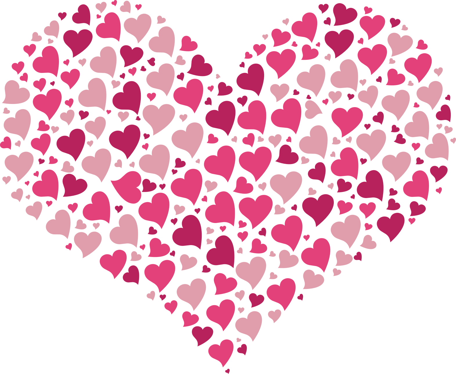 30 Brilliant Pictures Of Hearts And Roses Slodive - Heart Full Of Hearts (1571x1288)