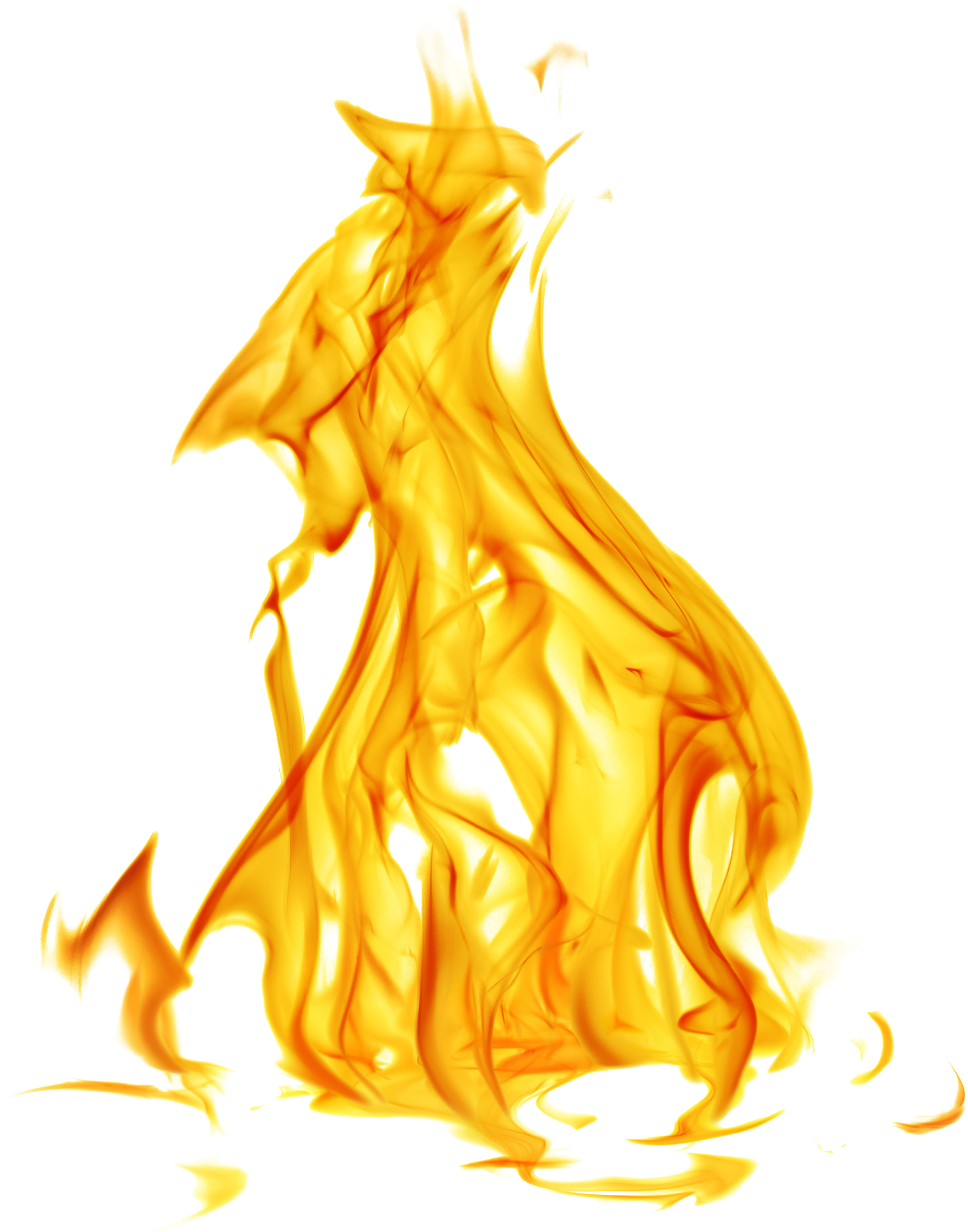Flame Euclidean Vector Shutterstock - Golden Fire Png (1886x2534)