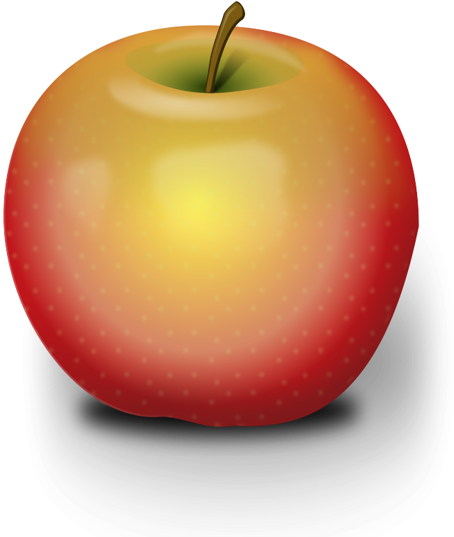 Free To Use Public Domain Apple Clip Art - Green Apple (700x800)