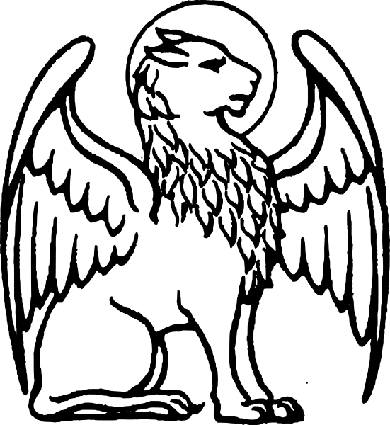 Saint Mark's Episcopal Church Logo - Graphics Lion St Mark (551x600)