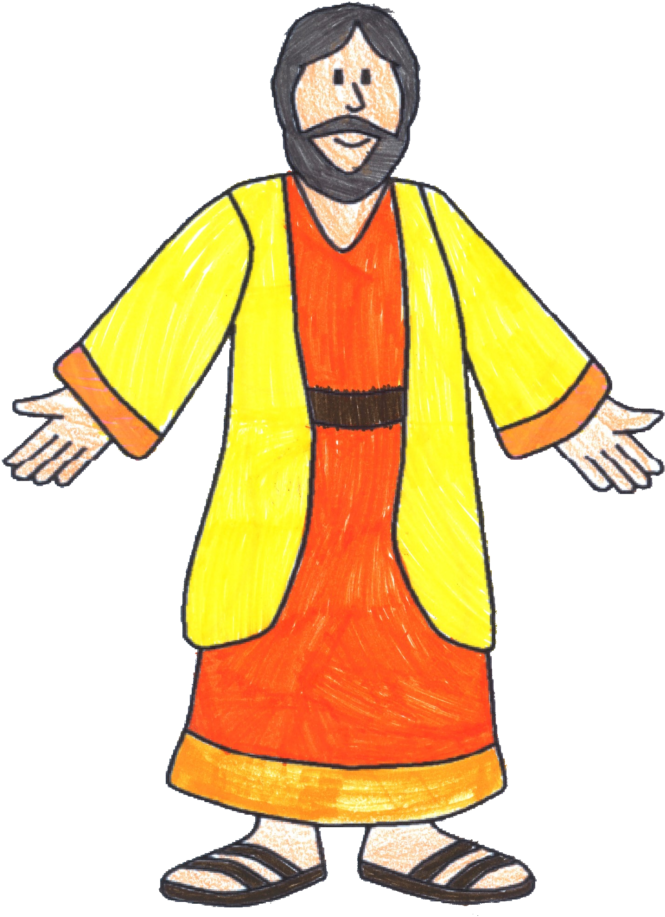 Flat Jesus Color - Shazam Tv Cartoon (790x1024)