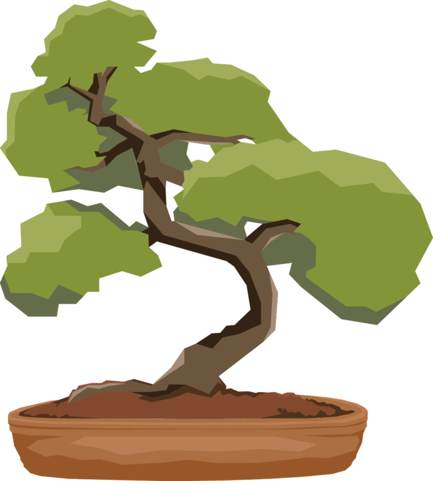 Bonsai Tree By Eclast - Art (848x942)