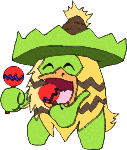 Ludicolo Render (526x538)