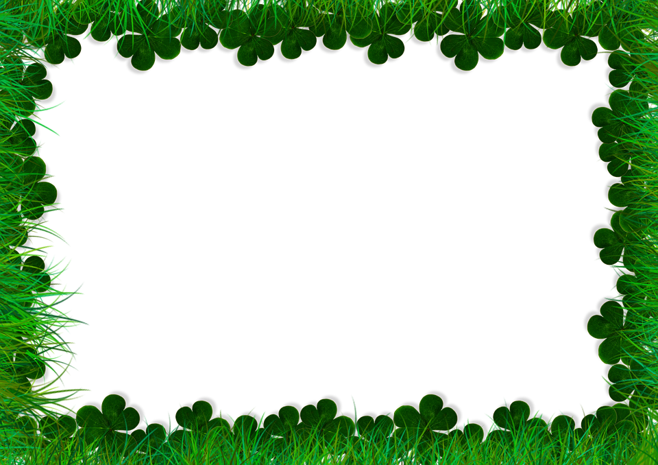Tree Frame Cliparts 12, - St Patricks Day Png (960x678)