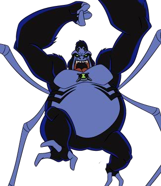 Spider Monkey Clipart Big - Ben 10 Ultimate Spider Monkey (325x375)