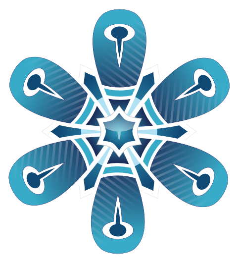 Abstract Flower Scalable Vector Graphics Svg - Human Capital Model (555x555)