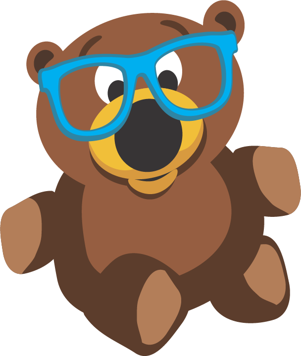 Teddy Bear Scalable Vector Graphics Clip Art - Ursinho De Oculos Desenho (608x719)
