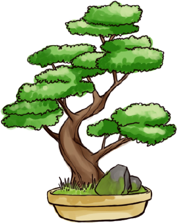 Create Driver For Bmx055 - Bonsai Tree Drawing (460x460)