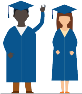 Visit Herff Jones For Cap And Gown Orders - Graduation Ceremony (377x330)