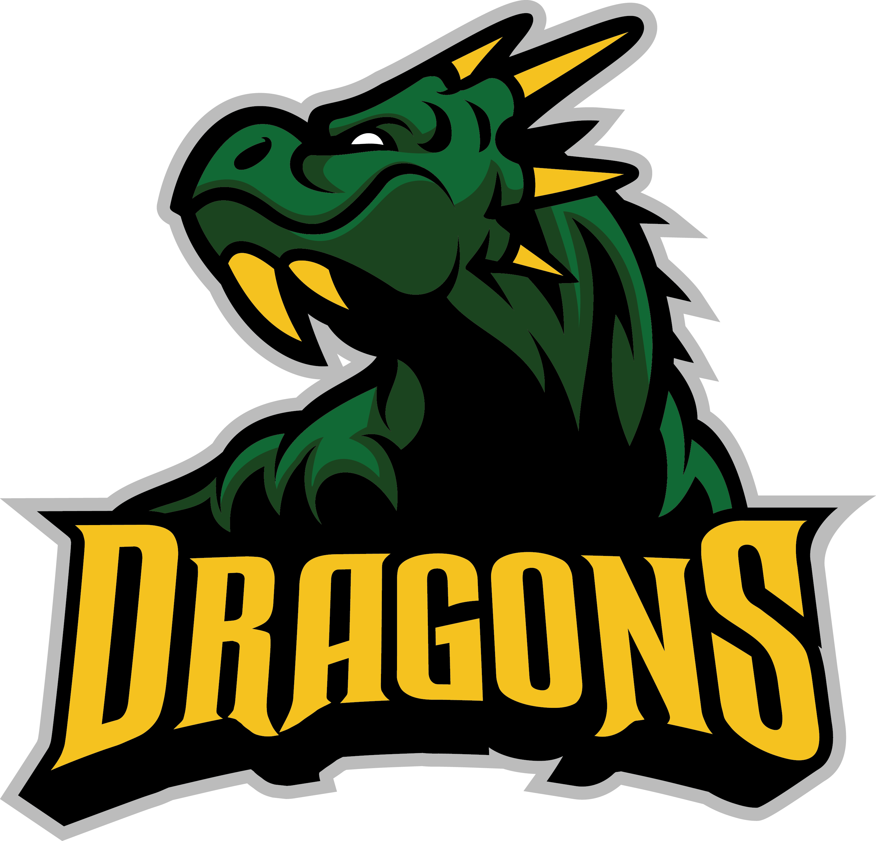Mascot Logo Dragon (3065x2944)