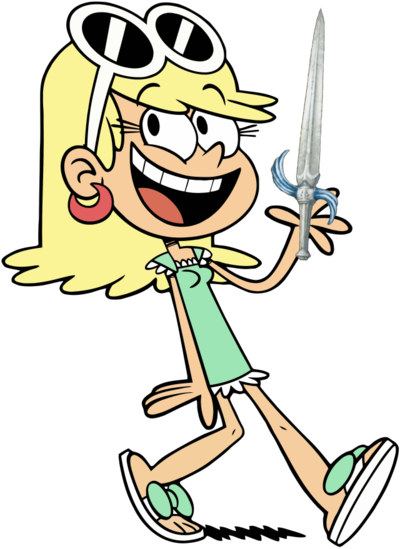 Master Leni Loud Air/knight Class By Dimensions101 - Loud House Leni Vector (400x549)