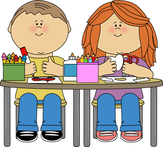 This Is A Great Website With Free Clipart At Least, - Playing With Playdough Clipart (550x495)