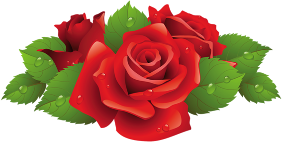 Beautiful Red Rose Png Picture - Sandylion Red Roses Essentials Handmade Sticker, 2 (600x292)